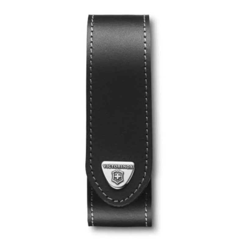 Victorinox 13cm Leather Belt Pouch - Black