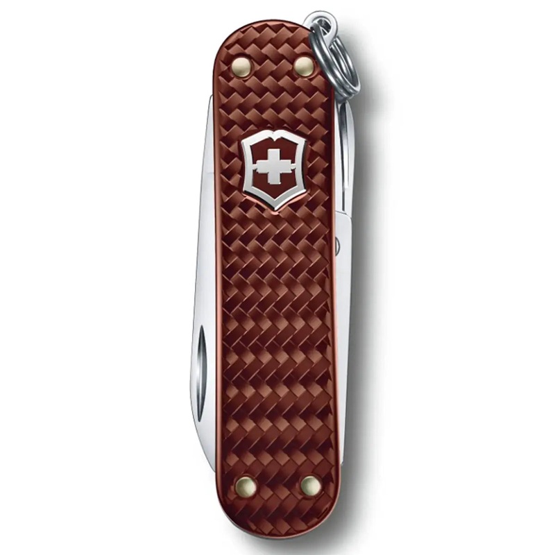 Victorinox Classic Mini 5.8cm Precious Alox Swiss Army Knife - Hazel Brown