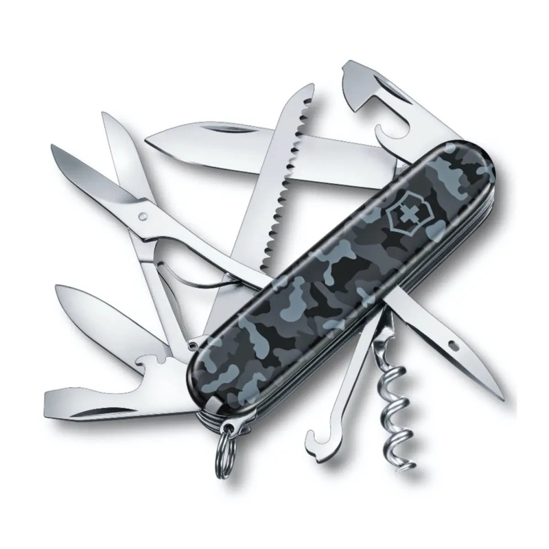 Victorinox Huntsman Swiss Army Knife - Navy Camouflage