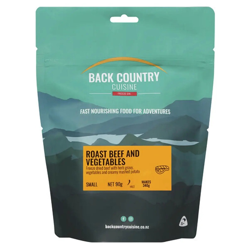 Back Country Cuisine Roast Beef and Vegetables - Small Serve