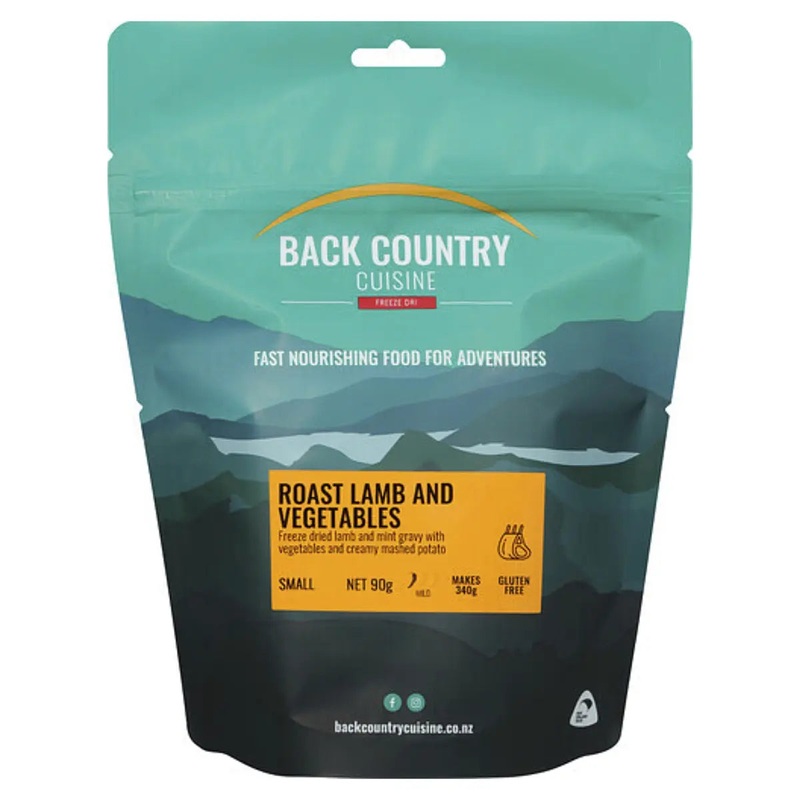 Back Country Cuisine Roast Lamb and Veggies - Small Serve (Gluten Free)
