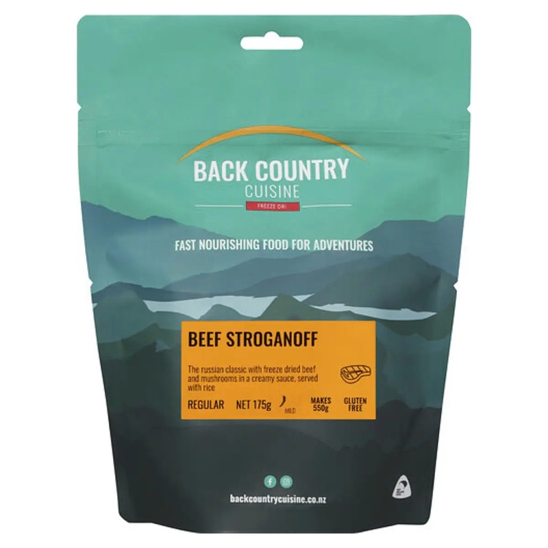Back Country Cuisine Beef Stroganoff - Regular Serve (Gluten Free)