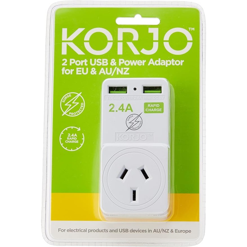 Stay Connected with an Adaptor Plug with USB Ports  Perfect for Travel