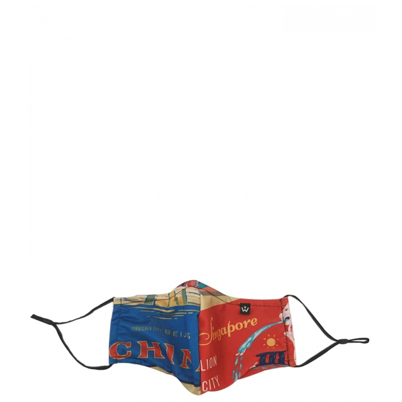 Wanderskye Face Mask with Two Filters - World Postcards Accessories